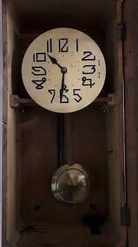 Gustav Becker vintage pendulum clock with Westminster and Trinity chimes