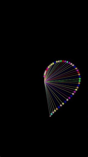 Viral & Hook: Drawing a Colorful Heart with Python Turtle 💖 | Math Art