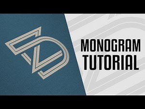 Tutorial | Monogram Logo Design Process - Illustrator CC