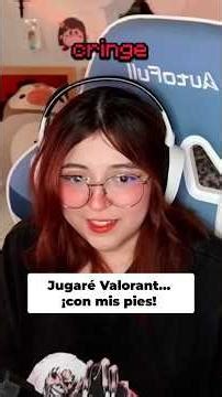 I PLAYED VALORANT WITH MY FEET 👣 #shorts #viral #ansichan #valorant