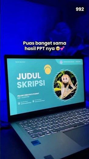 Template PPT untuk sempro / sidang skripsi #pptmorph #templateppt #jasappt #jokippt #pillowcreative