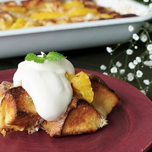 Orange Bread Pudding (via Tastemade Japan) Full recipe: http://taste.md/22ftUPN | Tastemade