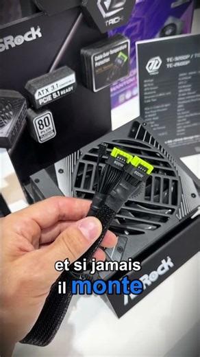 ASRock TC-3200P : une alimentation de 3200W pour 4 RTX 5090 !