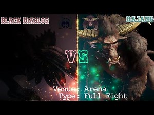 Rajang VS Black Diablos (FULL FIGHT) Turf War