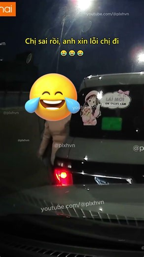 Chị sai rồi, anh xin lỗi chị đi 😂 #giaothong #vanhoagiaothong #phunu #luatgiaothong #laixeantoan