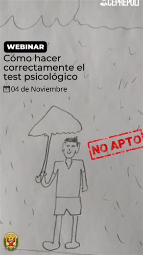 Examen Psicológico Policía: Dibujos y Test de Adams