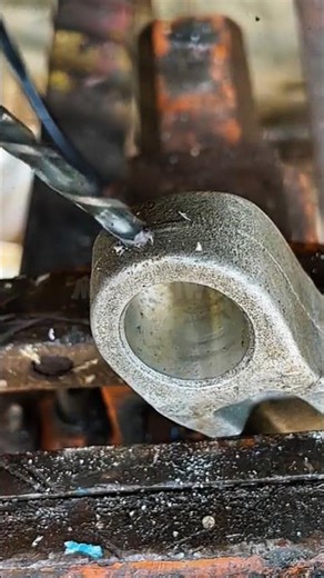 Piston Rod Modification for Maximum Results.#shorts #engineering #satisfying #working #machine