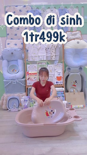 Combo đồ đi sinh 1.499K – set đồ sơ sinh, set bigsize nữ