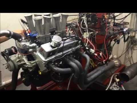 Small Block Chevy 427 Stroker w/8 Stack EFI Dyno Test