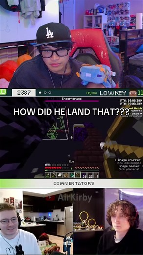 LowKey hits the most insane Zero Cycle #minecraft #speedrunning #mcsr #lowkey #minecrafter