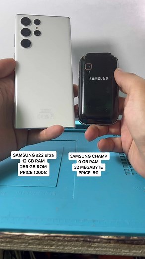 Samsung S22 Ultra vs Samsung Champ: A Comparison of Features and Prices