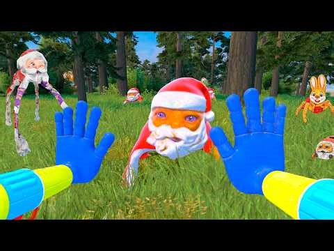 GOO GOO GAGA memes chase in Forest Garry's mod