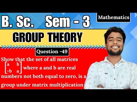 Show that the set of all Matrices is a group under matrix multiplication | Group Theory
