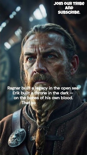 RAGNAR Ruled The Seas — ERIK BLOODAXE Ruled The Bones ⚔️#Ragnarok #vikings #mindset #shorts