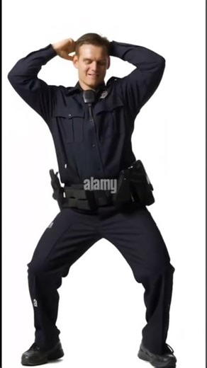 Funny cop dancing#funny #capcut