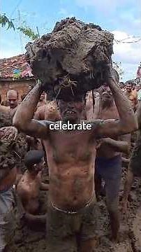 Inside India's Poop-Throwing Festival! 🇮🇳💩