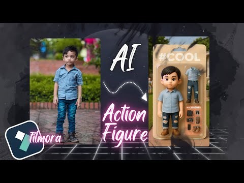 Create Trending Action Figure Animations from Photo in Filmora 14 – AI Image to video