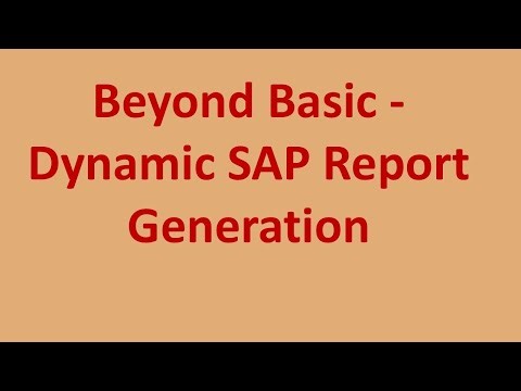 Dynamic SAP Reporting with Excel VBA & SAP GUI Scripting — Go Beyond Static Reports! Part 2