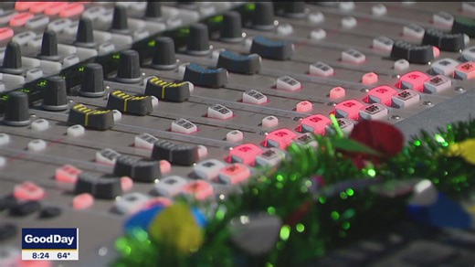 102.1 radio station officially switched to Christmas music