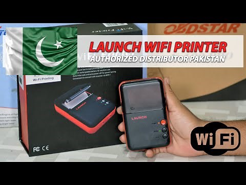 How to connect and use Launch Wifi Printer | Launch Authorized Distributor Pakistan