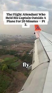 The Flight Attendant Who Held His Captain Outside A Plane For 20 Minutes And Saved His Life- Almost