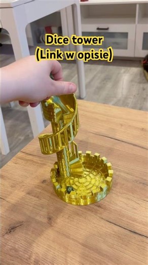 Dice tower #3dprinting #3dprint #3dprinted #smallyoutuber #smallcontentcreator #dice #dicetower