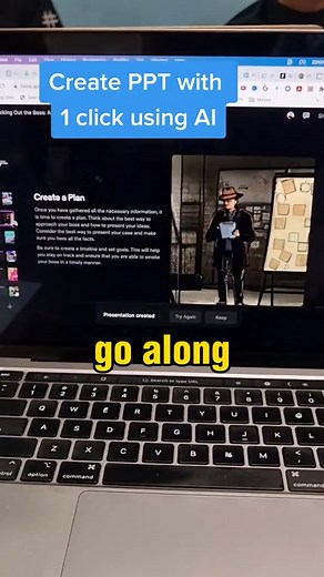 Create PPT in 1 Click using AI #AI #artificialintelligence | Sean Seah