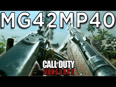MG 42 & MP 40 on Call of Duty Vanguard PS5 Gameplay