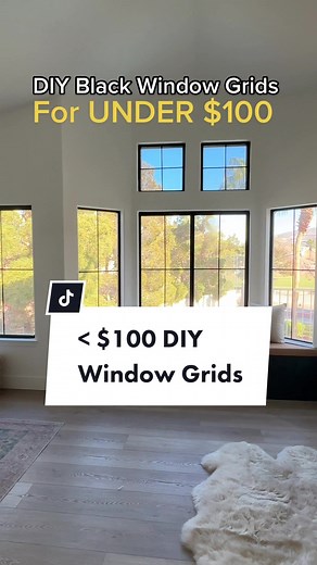 DIY Window Transformation: Black Window Grids Tutorial