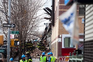 Explosion, Total Building Collapse at East 116th Street in Harlem