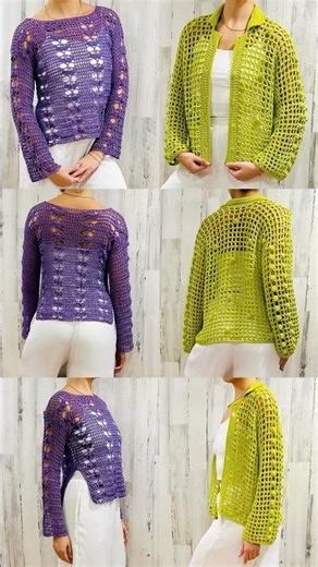 💜🥝 No se pueden perder mis ultimos tutoriales, ya disponibles #trending #crochet #fashion