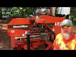 Wood-Mizer LT 35 sawmill 40 hour review
