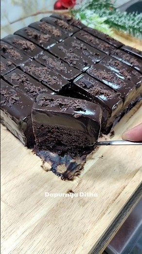 TIPS BUAT CAKE COKLAT GANACHE #cake #resepkue #coklat