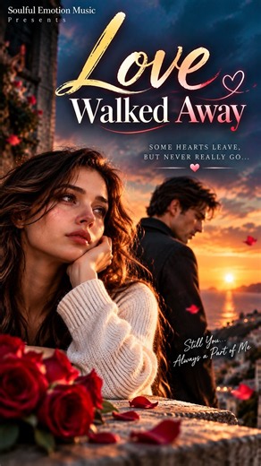 Love Walked Away 💔 | Heartbreak Song | Sad Love Song #Shorts