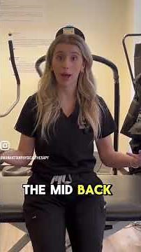 Thoracic Spondylosis Explained: Cause of Mid-Back Pain & Stiffness #shorts