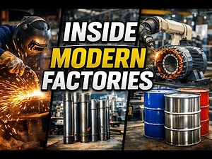 Industrial Manufacturing Processes Inside Modern Factories