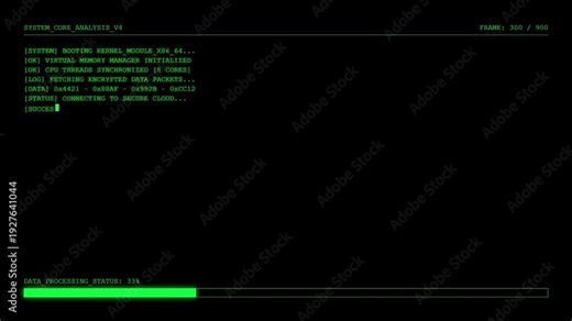 AI Engine v3 Processing Global Data Streams with Pattern Recognition and Traffic Analysis. Machine Learning Algorithm Visualization.