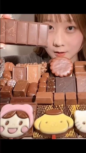 ASMR: Eating Chocolate eating challenge 🍫😋 chocolate ice cream cake kitkat Eating Mukbang