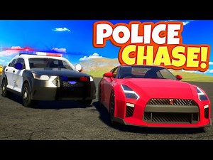 Police Chase Turns Into a Massive Game of Hide and Seek! (Brick Rigs)