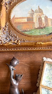 A little vintage haul a story I had to tell… I went to the antique store, fell in love with a piece that was “not for sale,” and for once I didn’t walk away and tell the lady off (in my head of course 🤪) I asked. And the rest of the booth? Let’s just say I found some treasures. Pink alabaster, brass trays, a dreamy oil painting, and so much more!! All coming to my Sunday Live at 1 PM PST right here on Instagram. Hope you stop by 🤎 #vintageinteriors #vintagehauls #vintagecollecting #antiquefind