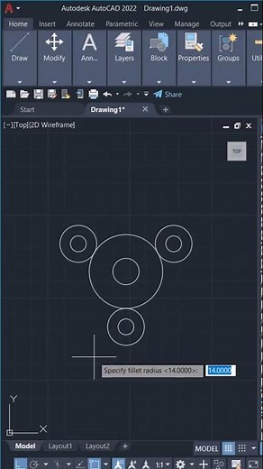 How to Draw This in AutoCAD? 🔥 Step-by-Step