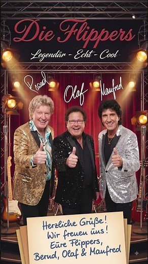 Die Flippers | Melodien & Zeitlose Kult Hits zum Mitsingen