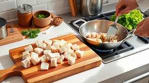 how do you cook raw cubed chicken? - Test Food Kitchen