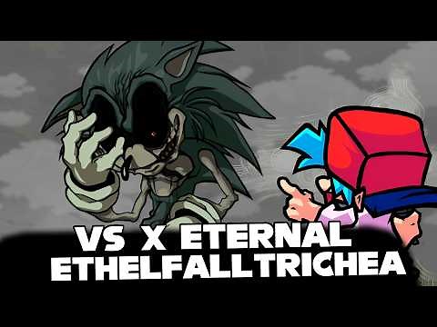 FNF | X Eternal - Ethelfall/Trichael Remake | (LYRCS) (LORD X) (DEMO)