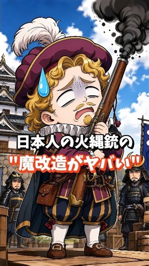【衝撃】日本人の火縄銃の魔改造がヤバすぎた！火縄銃が戦国乱世を支配した理由とは