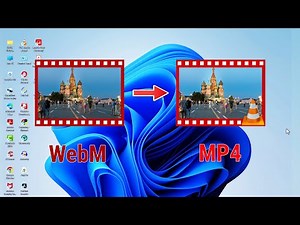 How to Convert WebM to MP4 Video Format Offline FREE without internet | VLC Media Player