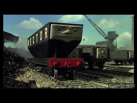 Thomas and his Friends confronted with Hector the Horrid
