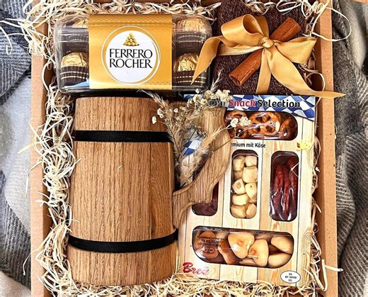 Gift Box With Beer Mug / Gift for Him / Gift Set for Men / Father's Day or Birthday Gift - Etsy