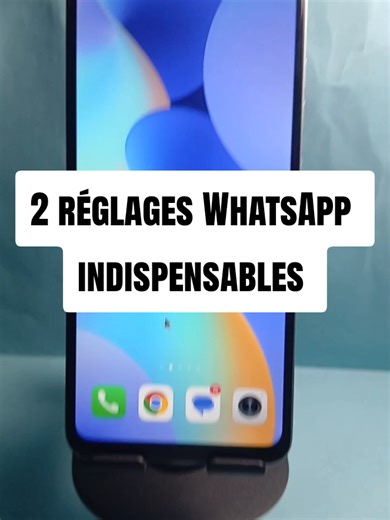 2 réglages WhatsApp indispensables à connaître absolument ! #astuce #android #whatsappstatus #astucewhatsapp #setting