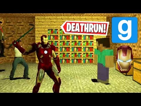 Minecraft is IN GMOD?! | Gmod Deathrun 💀